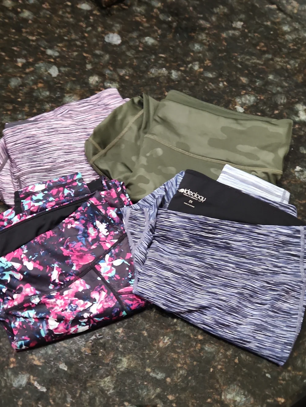 Ideology Womens Workout Leggings. All 4 Great Condition. All Size 2x